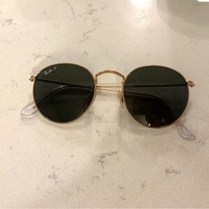 Ray-Ban Classic Gold Frame Sunglasses